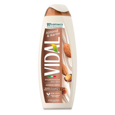 VIDAL FOAM BATH 500ML ALMOND AND SHEA