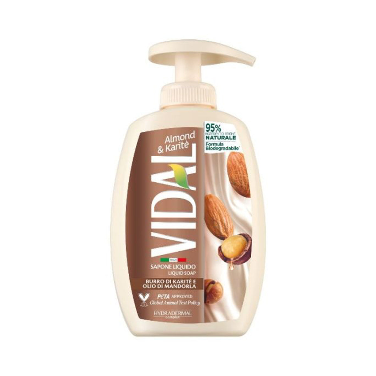 VIDAL SOAP 300ML ALMOND &amp; SHEA