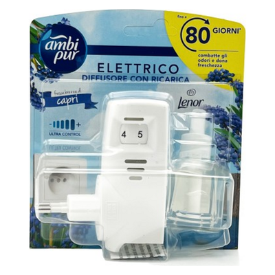 AMBI PUR DEO ELETTRICO COMPLETO + RICARICA 30GG CAPRI